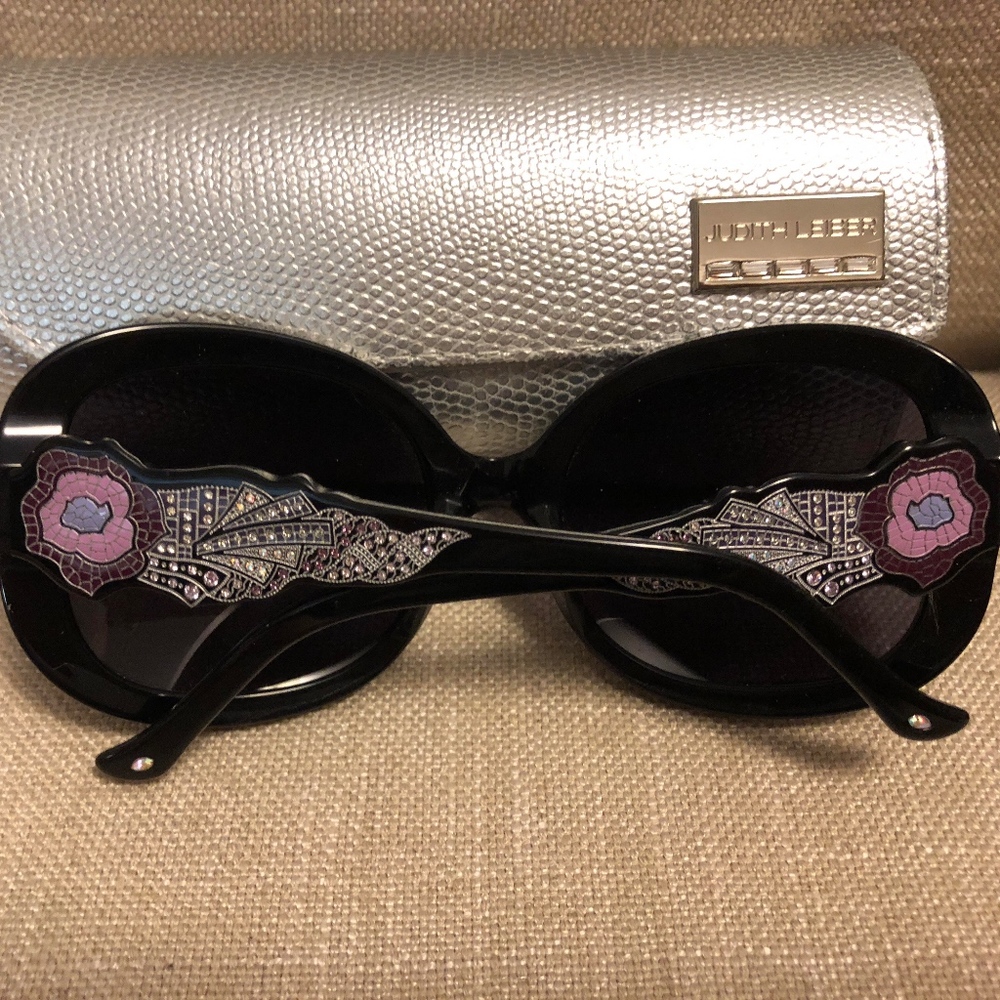 Judith Leiber Large Sunglasses VERY GLAM